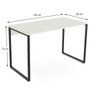 Mesa Escritório Reta 120cm Martinucci Iron Irmr1260Bbp Home Office Branca - 3