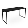 Mesa Escritório Reta 150cm Martinucci Iron Irmr1560Ppp Home Office Preto - 2