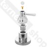 Acabamento para Registro Deca e Similares 1/2", 3/4" e 1" Luxsanit Alavanca C80 - 2