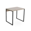 Ver imagem 1 de Mesa Escritório Reta 90cm Martinucci Iron Irmr0960cbcbp Home Office Carvalho Bruma