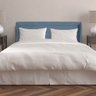 Cabeceira Para Cama Box Stela Linho Casal Azul - 1