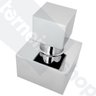 Acabamento para Registro Deca e Similares Design Quadrado Metal 1.1/4", 1.1/2" Dn 50 Luxsanit C99 - 3