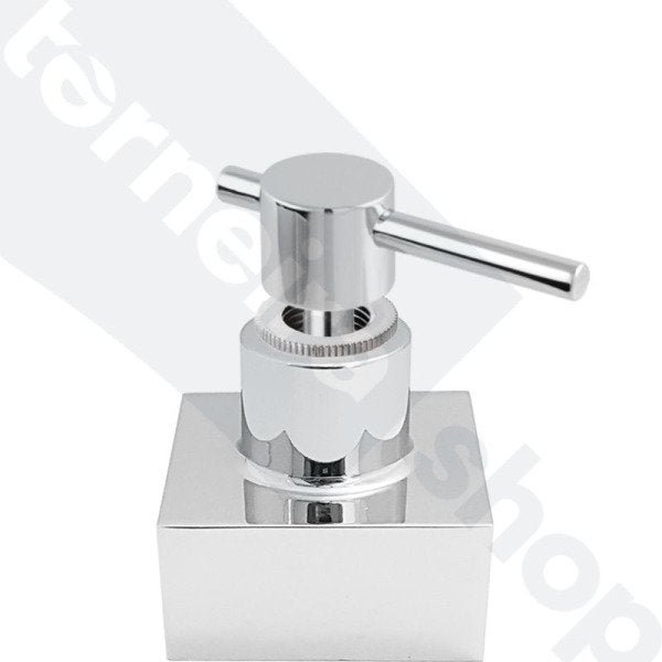 Acabamento para Registro Deca e Similares Design Quadrado Metal 1/2", 3/4" e 1" Luxsanit C66 - 2