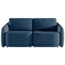 Ver imagem 6 de Sofá Cama Modulado Retrátil e Reclinável Decorativo Varsóvia 216cm Veludo Azul Marinho G33 - Gran Be