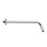 Braço para Ducha Chuveiro de Parede 35cm Redondo Aço Inox Rosca Externa 1/2" x 1/2" Luxsanit - 1