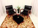 Ver imagem 2 de Conjunto de Poltronas Madeira Cumaru - 2 Poltronas + 1 Mesa Centro