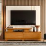 Estante Painel para Tv 75 Pol 183cm Luara Z10 Off Cinamomo Mpozenato - 2