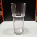 Ver imagem 5 de Vaso Decorativo Enfeite Planta Redondo Eco Crystal 24x10x10cm Transparente
