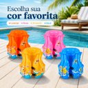 Ver imagem 6 de Colete Infantil Inflável Fundo do Mar 40cm 4 Cores