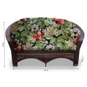 Ver imagem 3 de Conjunto de Poltronas Fibra Sintética 19 - 4 Poltronas + 1 Mesa Centro - Tecido Saquarema