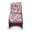 Ver imagem 4 de Conjunto de Poltronas Fibra Sintética Espreguiçadeira Promo - 2 Poltronas + Mesa Centro - Tecido Saq