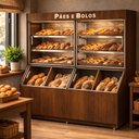 Ver imagem 3 de Armário para Pães Tulha 200cm MDF Portas de Correr Espelho e LED APPT2000 220V Wengue - Refrimate
