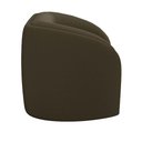 Ver imagem 6 de Kit 2 Poltronas Decorativa para Sala 112cm Meris M22 Veludo Marrom - Mpozenato