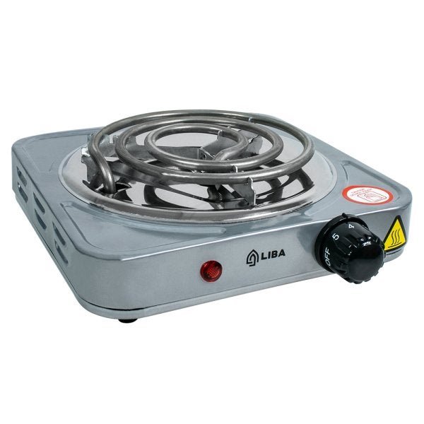 Fogareiro Elétrico Portátil 1 Boca 1050w Liba Cinza - 110v - 1