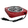 Fogareiro Elétrico Portátil 1 Boca 1050w Liba Vermelho 110v - 2