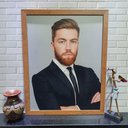 Ver imagem 1 de Quadros Barba Barbearia 35cmx45cm Modelo 6