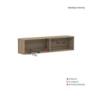 Ver imagem 3 de Nicho de Parede 300x1200mm Noce Naturalle