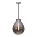Ver imagem 2 de Lustre Pendente Skylight Tommy P Fumê E27 Bivolt
