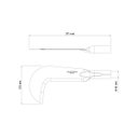 Ver imagem 2 de Foice Roçadeira Tramontina em Aço sem Cabo