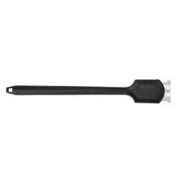 Escova Limpa Grelha Mor Com Raspador E Cabo Longo - 3