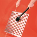 Ver mais imagens de Escova Limpa Grelha Mor Com Raspador E Cabo Longo