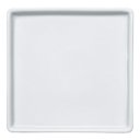 Ver imagem 1 de Prato Quadrado Raso em Porcelana 16x16cm Americana Germer Branco