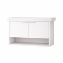 Ver imagem 3 de Conjunto de Banheiro MDF/MDP Branco e Maple Brilho Organização:Branco