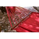 Ver imagem 2 de Rede de Dormir Americana King Vermelha Algodão