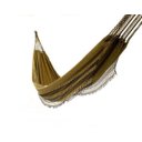 Ver imagem 1 de Rede de Dormir Jeans Basic Descanso Resistente Mostarda