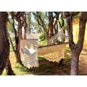 Ver imagem 1 de Rede de Dormir King Americana Crochê Algodão Natural