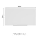 Ver imagem 3 de Armário Aéreo Madesa Stella 60 cm 1 Porta Basculante Rustic/Branco