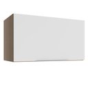 Ver imagem 2 de Armário Aéreo Madesa Stella 60 cm 1 Porta Basculante Rustic/Branco