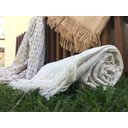 Ver imagem 3 de Manta Xale Algodão Decorativa 250x180 Off