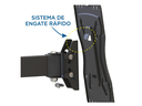 Ver imagem 3 de Suporte Articulado para TV 15 a 58 pol. até 30kg Vesa 200x200 Preto MOVE200 Elg
