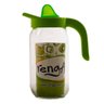 Jarra com Tampa e Alça 1 Litro Suco Bebida Luxo Verde Renga - 2