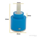 Ver imagem 2 de Reparo Cartucho Misturador Monocomando Original 40 kit 3 Un