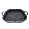 Frigideira Grill Alça de Ferro Grelha Carnes e Legumes 26cm - 1