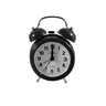 Relógio Despertador de Mesa Preto - Imporiente Yins - 2