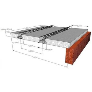 Isopor Placa Laje Eps de Isopor 1000x330x65mm com 50 Unidade