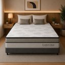 Ver imagem 2 de Colchão King Sr Life Comfort Clean Molas Ensacadas Espuma D33 193x203x28cm Bege
