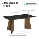 Ver imagem 3 de Mesa de Jantar Retangular Tampo de Vidro 5389 Madesa