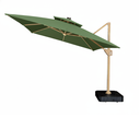 Ver imagem 1 de Ombrelone Moonlight LED 2,5x2,5m com Base - Verde