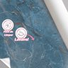 Papel de Parede Painel 3d Mármore Calacata Azul 2,5m Lavável Revestimento Auto Colante Marmorizado - 2