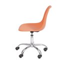 Ver imagem 3 de Cadeira Charles Eames Dkr Pp Base Rodizio:laranja