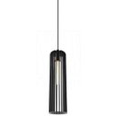 Ver imagem 3 de Luminária Pendente Madeira Paladio G E27 Sala Mesa Jantar Preto