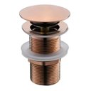 Ver imagem 1 de Válvula Click Ralo Inteligente Pia Cuba 1/4 E27rg Rosa Gold Luuk Young