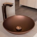 Ver imagem 2 de Válvula Click Ralo Inteligente Pia Cuba 1/4 E27rg Rosa Gold Luuk Young