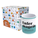 Ver imagem 3 de Caneca De Porcelana Profissões - Enfermagem