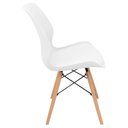 Ver imagem 2 de Kit 4 Cadeiras Charles Eames Eiffel Rubi Sili Eiffel - Branco