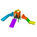 Ver imagem 3 de Playground Infantil Xalingo Slide Play